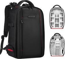K&F Concept Kamerarucksack für Fotografen, Fotorucksack Klein Multifunktionale Camera Backpack Wasserdicht für SLR/DSLR Kamera Objektiv und Zubehör