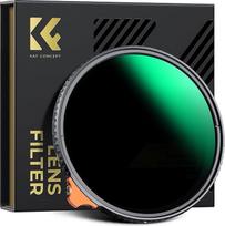 K&F CONCEPT Nano-X 37 mm ND filtras Kintamas pilkos spalvos filtras ND2-400 (1-9 žingsnių) Vario ND filtras su filtro maišeliu