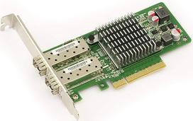 Kalea Informatique kortelė CONTROLEUR 2 prievadų PCIe tinklo prievadas 10 Gigabit Ethernet su 8 x - SFP + - mikroschemų rinkinys Intel 82599ES