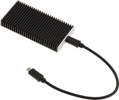 KALEA-INFORMATIQUE Aliuminio korpusas USB4 ir "Thunderbolt 4" 40G, skirtas SSD M2 NVMe. Faktinė duomenų perdavimo sparta išmatuota "Mac" arba "PC" kompiuteryje: 3,7 G/s, matuojant kompiuteriu ar kompiuteriu.