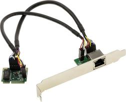 KALEA-INFORMATIQUE Mini PCI Express valdiklio kortelė Tinklo 1 prievadas LAN GIGABIT ethernet su Realtek RTL8111 mikroschemų rinkiniu