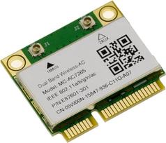 KALEA-INFORMATIQUE Mini PCIe tinklo valdiklio kortelė su dviejų dažnių WiFi 802.11a/b/g/n/AC 1200M ir "Bluetooth 4.2" su "Intel 7265" mikroschemų rinkiniu