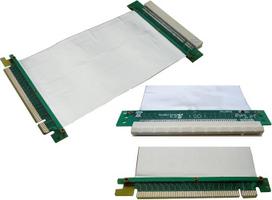 KALEA-INFORMATIQUE PCI Express Riser Extension Mat PCIe x16 jungtys ir 10 cm ekranuotas staltiesė