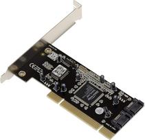 KALEA-INFORMATIQUE PCI-SATA valdiklio kortelė su 2 nepriklausomais prievadais arba RAID 0.1 ir "Silicon Image SIL3112" mikroschemų rinkiniu