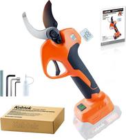 Kebtek Akumuliatorinės žirklės, skirtos "Makita" 18 V akumuliatoriui Grąžtų žirklės 40 mm, 1,6 - 0,98 colio Elektrinės žirklės Šakų kirpimo medžių žirklės Elektrinės profesionalios sodininkystės žirklės, skirtos dideliam darbui (žirklių korpusas)