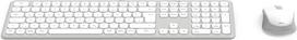 Kelių įrenginių klaviatūros ir pelės rinkinys WKM-550, belaidis, radijo/BT, WS, QWERTZ DE