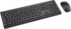 Kensington K75562ES KM150 EQ belaidė klaviatūra ir pelė QWERTY Suderinama su "Windows" ir "MacOS" Pilna klaviatūra ir tyli pelė Pagaminta iš 63 % perdirbtų medžiagų