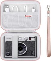 Kietas dėklas "Fujifilm instax Mini EVO", rožinio aukso spalvos, lagaminas