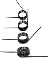 Kleine Torsionsfeder aus rostfreiem Edelstahl, V-förmige, 10 Stück, 0,8 mm Außendurchmesser, 4-6,5 Winkel, 60-180 Grad(0.8x6.5mm 6 Laps (120°))
