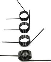 Kleines Torsionssortiment aus Edelstahl, 10 Stück V-förmige Torsionsfedern, 0,6 mm Drahtdurchmesser, 5-8 Außendurchmesser, 60-180 Grad(0.6x5mm 3 Laps (180°))