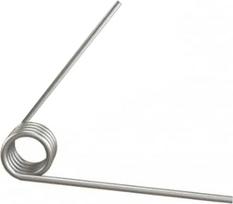 Kleines Torsionssortiment aus Edelstahl, 5 Stück V-förmige Torsionsfedern, 0,4 x mm, mehrere Winkel, 20(Right,0.4x4mm 1 Laps (60°))