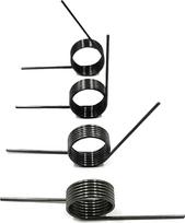 Kleines Torsionssortiment aus Edelstahl, Torsionsfedern, 10 Stück, V-Typ, 1,4 mm Drahtdurchmesser, 10-20 Außendurchmesser 60-180 Grad(1.4x15mm 9 Laps (60°))