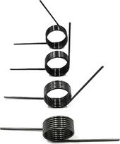 Kleines Torsionssortiment aus Edelstahl, V-förmige Torsionsfedern, 10 Stück, 1,2 mm Drahtdurchmesser, 9-12 Außendurchmesser, mehrere Winkel(1.2x11mm 3 Laps (90°))