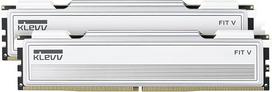 KLEVV FIT V 32GB (2x16GB) DDR5 žaidimų operatyvioji atmintis 6000MH/z PC5-48000 Unbuffered Non-ECC 1.35V CL28 atminties rinkinys - greitesni žaidimai su itin mažu CL28 atsparumu