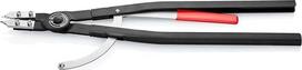 KNIPEX 44 10 J5 Replės vidiniams žiedams skylėse su vidiniais žiedais, dengtos juodais milteliniais dažais 570 mm