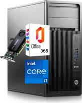 Kompiuteris HP Workstation Z2 G4 Tower Intel I5-8400 RAM, 16GB SDD, 240GB, W11, WLAN (bendra informacija)