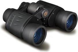 KONUS | KONUSVUE 7x50 Zoom Classic žiūronai Gumuoti juodi, centrinis fokusavimas