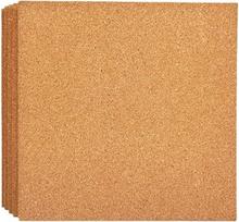 Kork Message Board Set 4 Stück 30.5 cm x 30.5 cm 12mm Dicke Hitzebeständige Arbeitsmatte für Buntglasprojekte und Elektronik Löten Weiches Isoliermaterial F