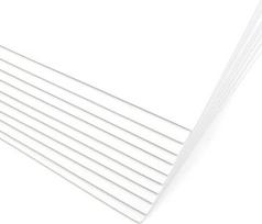 Kreative DIYSchaumstoffplatten for Kinder - EVASchwammpapier in 10 verschiedenen Farben, 2 mm dickes Bastelzubehör(White)