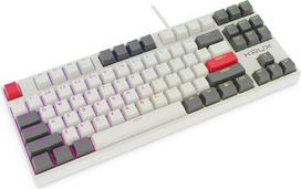 KRUX TKL ATAX PRO Creator Retro Gateron Yellow PRO Mechaninė klaviatūra Retro Linear Gateron Yellow Pro Switch RGB Backlit Išplėstinė programinė įranga TKL dydis KRX0110
