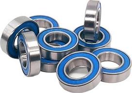 Kugellager 6800-2RS, ABEC-7, 10 x 19 x 5 mm (6 Stück), 10 19 5 6800RS metrische Dünnabenkugellager für Fahrradnabe, Vorder- und Hinterrad