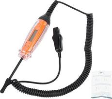 KUIDAMOS Digitaler Auto-Stromkreistester mit Hintergrundbeleuchtetem LCD-Bildschirm für die Elektrische Prüfung von LED-Leuchten Im Auto