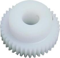 Kunststoff-Motorritzel, 1 Stück Nylon-Zylinderzahnrad, Kunststoff-Motor-Stirnritzel 1M 27T mit Stufe 29mm Durchmesser 4-12mm Bohrung(4MM BORE)