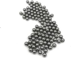 KYUEPONG guolių rutuliukai, plieniniai rutuliukai, 100 1-6 mm kietų rutuliukų pakuotė, 1 2 3 3 4 5 6 mm guolių rutuliukai, tinkami linijiniams kreipiamiesiems rutuliniams sraigtiniams guoliams (3,175 mm)