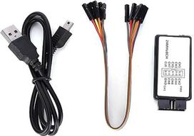 LA1002 Mini tragiškas USB 5 MHz 24 M 8 kanalų loginis analizatorius-Geräteset mit Kabeln