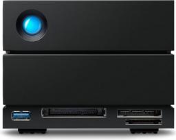 LaCie STLG48000400 2big Dock Thunderbolt 3 48TB išorinis kietasis diskas 3,5 colio Thunderbolt 3 RAID 1 2 USB-C + kortelių skaitytuvas PC ir Mac su duomenų gelbėjimo paslauga