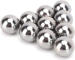 Lagerkugeln aus Kohlenstoffstahl, Präzisionslagerkugeln aus Kohlenstoffstahl, Verschiedene Größen, 10er-Packung(15mm)