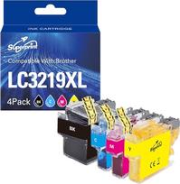 LC3219XL kasetės suderinamos su Brother LC3219 LC3217 rašalo kasete MFC-J6930DW MFC-J6530DW MFC-J6935DW MFC-J6935DW MFC-J5730DW MFC-5330DW MFC-J5930DW MFC-J5335DW spausdintuvui (4 vnt.)