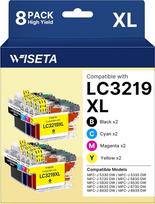 LC3219XL LC3219 Spausdintuvo kasetės 3219XL LC3217 Suderinamos su Brother spausdintuvo kasetėmis LC3219xl, skirtomis spausdintuvui MFC-J5330DW Kasetės, skirtos Brother MFC-J5335DW MFC-J5730DW MFC-J6930DW MFC-J5930DW (Pakuotė