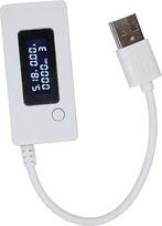 LCD-Bildschirm Phone USB Tester Tragbarer Arzt Spannungsstrommesser Mobiler Ladegerätdetektor(A)