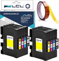 LCL - Suderinamas sublimacinis rašalas SG500 SG1000 PRINTAN Dink didelio našumo rašalo kasetė (8 vnt.) Suderinama su Sawgrass Virtuoso SG500 SG1000 sublimaciniais spausdintuvais