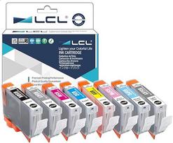 LCL suderinama rašalo kasetė CLI-65 CLI65 (8 vnt., BK C M Y PC PM GY LGY), suderinama su "Canon Pixma PRO-200