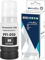 LCL suderinama rašalo kasetė PFI-050 PFI-050BK (1PK 70 ml juodos spalvos), skirta "Canon ImagePrograf TC-20 TC-20M" pakeisti