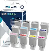 LCL suderinama rašalo kasetė PFI-1000 (12PK MBK PBK C M Y R GY K PGY PC PM CO), skirta "Canon imagePROGRAF PRO-1000" pakeisti