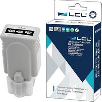 LCL suderinama rašalo kasetė PFI-1000 PBK PFI-1000PBK 0546C001 (1 pakuotė foto juodos spalvos), skirta "Canon imagePROGRAF PRO-1000" pakeisti