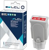 LCL suderinama rašalo kasetė PFI-1000 R PFI-1000R 0554C001 Pigmentinis rašalas (1 pakuotė raudonos spalvos), skirtas "Canon imagePROGRAF PRO-1000