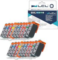 LCL suderinama rašalo kasetė PGI-9 (2PBK 2PMBK 2Y 2C 2M 2PC 2PM 2G 2R 2GY), skirta "Canon Pixma Pro 9500 Pro9500 Mark II" pakeisti