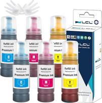 LCL suderinama su 102 rašalo buteliukais, suderinama su "Epson EcoTank" ET-2700 ET-2750 ET-2751 ET-2756 ET-2850 ET-2856 ET-3700 ET-3750 ET-4750 ET-4850 ET-4856 (2 C2M2M2Y)