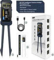 LCR Multimetras Tester, JD-1795 zum Testen von Kapazitätswiderstand, Induktivität, digitales Messgerät für elektronische Komponenten Leiterplattenreparatur