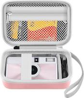 Leayjeen Skaitmeninio fotoaparato dėklas, suderinamas su Kodak EKTAR H35/H35N/Ultra F9/i60/M35 /Heegomn/Vlogging Compact Camera Apsauginis dėklas EVA Hard Shell Design (tik dėklas) Pink