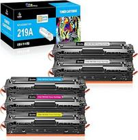LeciRoba 219A for W2190A Toneris, skirtas Color LaserJet Pro MFP 3302FDW 3302SDW 3302FDW 3302FDN 3302FDNG 3302FDWG 3302SDWG Color LaserJet Pro 3202DN 3202DW spausdintuvui (su lustu, 5 vnt.)