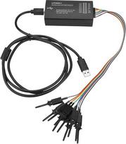 LHT00SU1 Virtualus osciloskopas Loginis analizatorius Daugiafunkcinis generatorius USB osciloskopas Loginis analizatorius Salae Loginis analizatorius 18 x 10 x 4