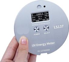 Lichtmesser, UV-Meter, UV-Energie-Radiometer, UVA-LED-Lichtquellen, LS137, Messung von Leistung und Temperatur, ultrakleine Größe, Lichtmessgerät Fotografie