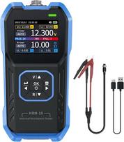 Ličio baterijų testeris, interner Widerstandsmesser, Spannungsprüfer, 0-200 Ω Bereich, TFT-Farbdisplay, 4-Draht-Kelvin-Clip, Datenspeicherung, automatische Abschaltung, für Heimwerker