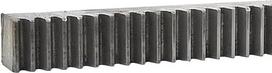 Linear-Zahnstange aus Stahl, Gehärteter Stahl, gerader linearer Spurstangenkopf, 2 Stück, 1Mod, 15 x 1000 mm, 32 Zähne, Zahnrad, 10 Bohrung