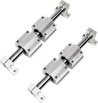 Linijinė optinio pasiekimo linija 16 mm 100-550 mm * 2 + SC16 * 4 Linearlagerblöcke + SK16 * 4 Lagerunterstützung(200mm)